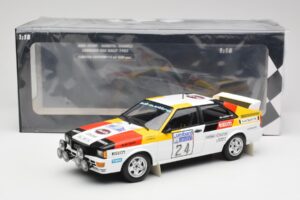 Audi Quattro #24 M. Demuth / M. Daniels Audi Sport Lombard RAC Rally 1982 Minichamps 1:18 155821124 Diecast — photo 6 of 6