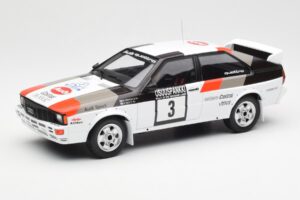 Audi Quattro #3 H. Mikkola / A. Hertz Rally Finland 1982 IXO 1:18 18RMC094A Diecast