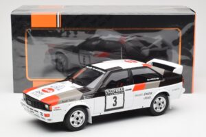 Audi Quattro #3 H. Mikkola / A. Hertz Rally Finland 1982 IXO 1:18 18RMC094A Diecast — photo 6 of 6
