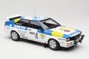 Audi Quattro #4 S. Blomqvist / B. Cederberg Audi Sport Sweden Winners International Swedish Rally 1982 Minichamps 1:18 155821 — photo 4 of 6