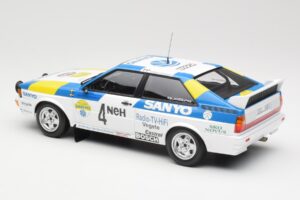 Audi Quattro #4 S. Blomqvist / B. Cederberg Audi Sport Sweden Winners International Swedish Rally 1982 Minichamps 1:18 155821 — photo 5 of 6