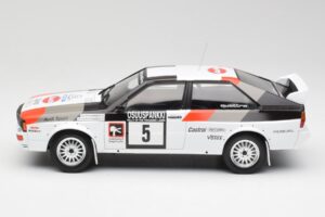 Audi Quattro #5 H. Mikkola / A. Hertz 1000 Lakes Rally 1982 IXO 1:18 18RMC094B Diecast — photo 3 of 6