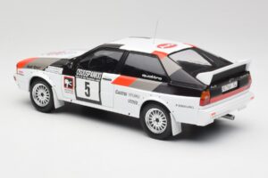 Audi Quattro #5 H. Mikkola / A. Hertz 1000 Lakes Rally 1982 IXO 1:18 18RMC094B Diecast — photo 5 of 6