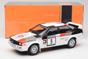 Audi Quattro #5 H. Mikkola / A. Hertz 1000 Lakes Rally 1982 IXO 1:18 18RMC094B Diecast — photo 6 of 6