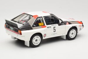 Audi Quattro Sport S1 #5 J. Buffum / N. Wilson Olympus Rally 1986 Otto 1:18 OT1159 Resin — photo 2 of 6