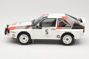 Audi Quattro Sport S1 #5 J. Buffum / N. Wilson Olympus Rally 1986 Otto 1:18 OT1159 Resin — photo 3 of 6