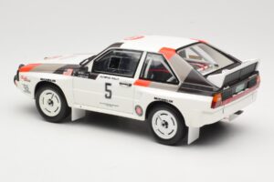 Audi Quattro Sport S1 #5 J. Buffum / N. Wilson Olympus Rally 1986 Otto 1:18 OT1159 Resin — photo 5 of 6