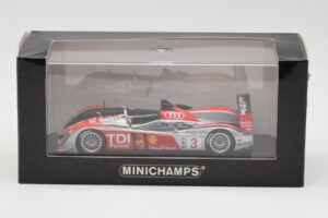 Audi R10 TDI LMP1 #3 L. Luhr / A. Premat / M. Rockenfeller 24 Hours of Le Mans 2008 Minichamps 1:43 400089903 Diecast — photo 4 of 4