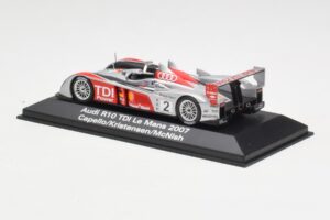 Audi R10 TDI LMP1 #2 R. Capello / T. Kristensen / A. McNish 24 Hours of Le Mans 2007 Minichamps 1:43 5020700223 Diecast — photo 3 of 4