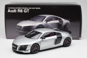 Audi R8 GT Type 42 Ice Silver Metallic Kyosho 1:18 09218IS Diecast — photo 8 of 8