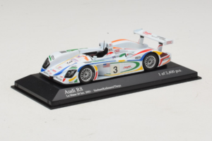 Audi R8 LMP #3 J. Herbert / R. Kelleners 24 Hours of Le Mans 2001 Minichamps 1:43 400010903 Diecast — photo 2 of 5