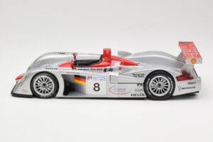 Audi R8 LMP900 #8 Audi Sport Team Joest F. Biela / E. Pirro / T. Kristensen 24 Hours of Le Mans 2000 Maisto 1:18 38899 Diecas — photo 3 of 6
