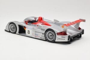 Audi R8 LMP900 #8 Audi Sport Team Joest F. Biela / E. Pirro / T. Kristensen 24 Hours of Le Mans 2000 Maisto 1:18 38899 Diecas — photo 5 of 6