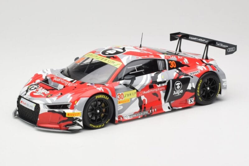 Audi R8 LMS #30 AAPE M. Lee FIA GT World Cup Macau 2015 Minichamps 1:18 155151130 Diecast