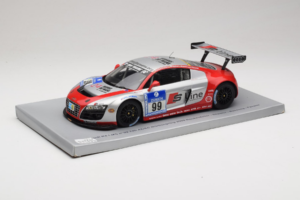 Audi R8 LMS #99 F. Biela / P. Kaffer / M. Fässler / M. Hennerici Phoenix Racing 24 Hours Nürburgring 2009 Spark 1:18 18S041 R — photo 2 of 6