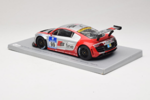 Audi R8 LMS #99 F. Biela / P. Kaffer / M. Fässler / M. Hennerici Phoenix Racing 24 Hours Nürburgring 2009 Spark 1:18 18S041 R — photo 5 of 6
