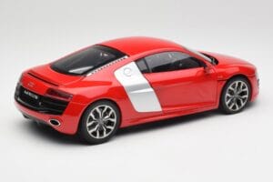 Audi R8 V10 Brilliant Red Kyosho 1:18 09216RR Diecast — photo 3 of 8