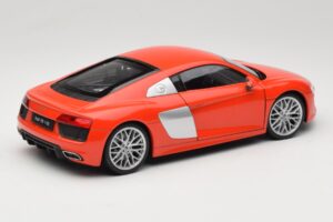 Audi R8 V10 Red Welly 1:18 18052W Diecast — photo 3 of 8