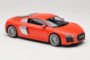 Audi R8 V10 Red Welly 1:18 18052W Diecast — photo 6 of 8
