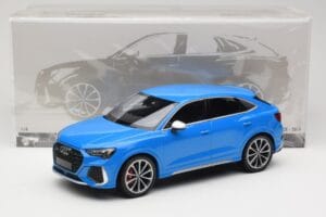Audi RS Q3 F3 Sportback Blue Minichamps 1:18 155018101 Diecast — photo 6 of 6