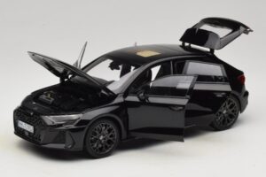 Audi RS3 8Y Sportback Myth Black Norev 1:18 188388 Diecast — photo 2 of 8