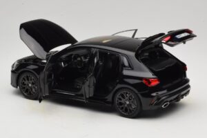 Audi RS3 8Y Sportback Myth Black Norev 1:18 188388 Diecast — photo 5 of 8