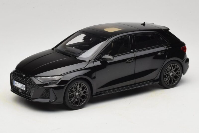 Audi RS3 8Y Sportback Myth Black Norev 1:18 188388 Diecast