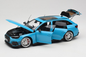 Audi RS4 B9 Avant Darwin Pro Blue Kilo Works 1:18 KLW002303 Diecast — photo 2 of 8