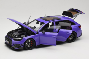 Audi RS4 B9 Avant Darwin Pro Purple Kilo Works 1:18 KLW002301 Diecast — photo 2 of 8