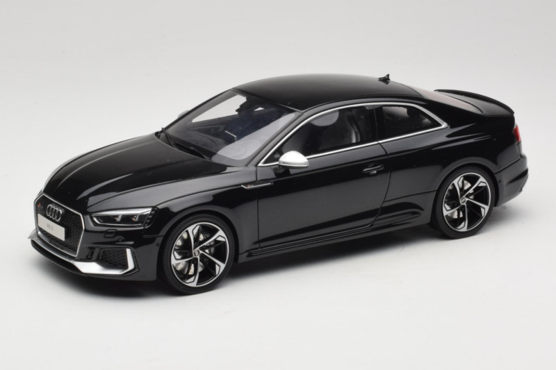 Audi RS5 B9 Coupe Black GT Spirit 1:18 GT751 Resin