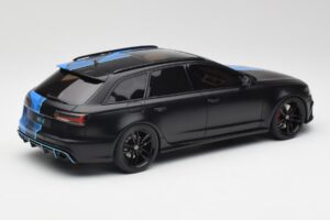 Audi RS6 C7 Avant GMK Blue & Black GT Spirit 1:18 GT799 Resin — photo 2 of 6