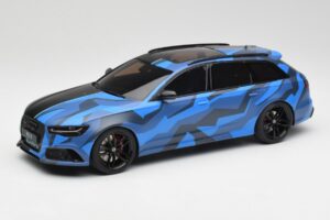 Audi RS6 C7 Avant GMK Blue & Black GT Spirit 1:18 GT799 Resin