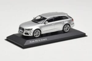 Audi RS6 C7 Avant Prisma Silver Minichamps 1:43 5011216213 Diecast — photo 2 of 4