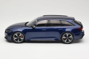 Audi RS6 C8 Avant Blue Metallic Minichamps 1:18 155018011 Diecast — photo 3 of 6