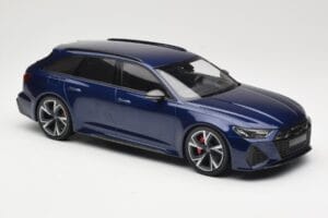 Audi RS6 C8 Avant Blue Metallic Minichamps 1:18 155018011 Diecast — photo 4 of 6