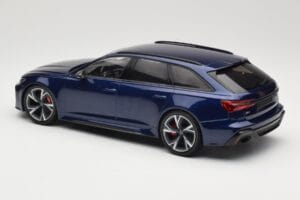 Audi RS6 C8 Avant Blue Metallic Minichamps 1:18 155018011 Diecast — photo 5 of 6