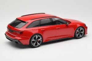 Audi RS6 C8 Avant Red Metallic Minichamps 1:18 155018010 Diecast — photo 2 of 6