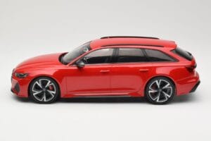 Audi RS6 C8 Avant Red Metallic Minichamps 1:18 155018010 Diecast — photo 3 of 6