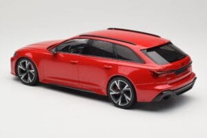 Audi RS6 C8 Avant Red Metallic Minichamps 1:18 155018010 Diecast — photo 5 of 6