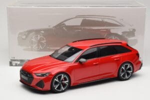 Audi RS6 C8 Avant Red Metallic Minichamps 1:18 155018010 Diecast — photo 6 of 6