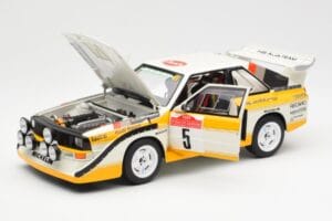 Audi Sport Quattro S1 #5 W. Rohrl / C. Geistdorfer Rally Sanremo Winner 1985 AUTOart 1:18 88503 Composite — photo 2 of 8