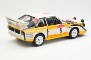 Audi Sport Quattro S1 #5 W. Rohrl / C. Geistdorfer Rally Sanremo Winner 1985 AUTOart 1:18 88503 Composite — photo 3 of 8