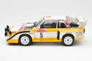Audi Sport Quattro S1 #5 W. Rohrl / C. Geistdorfer Rally Sanremo Winner 1985 AUTOart 1:18 88503 Composite — photo 4 of 8