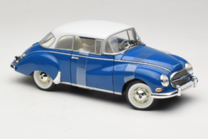 Auto Union 1000 S Coupe Blue White Revell 1:18 08909 Diecast — photo 4 of 6