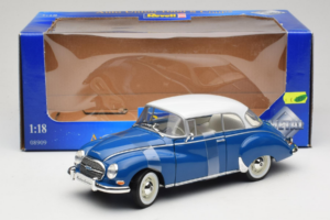 Auto Union 1000 S Coupe Blue White Revell 1:18 08909 Diecast — photo 6 of 6