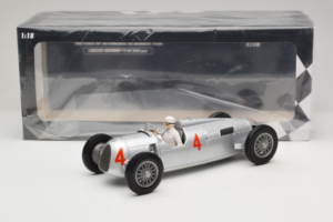 Auto Union Typ C #4 A. Varzi 2nd Place Monaco GP 1936 Minichamps 1:18 155361004 Diecast — photo 6 of 6