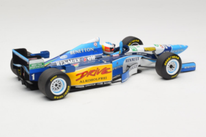 Benetton B195 Renault #1 M. Schumacher Benetton Formula French Grand Prix Winner 1995 Minichamps 1:18 100950001 Diecast — photo 2 of 7