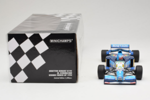 Benetton B195 Renault #1 M. Schumacher Benetton Formula French Grand Prix Winner 1995 Minichamps 1:18 100950001 Diecast — photo 6 of 7
