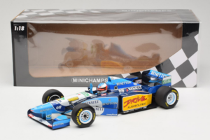 Benetton B195 Renault #1 M. Schumacher Benetton Formula French Grand Prix Winner 1995 Minichamps 1:18 100950001 Diecast — photo 7 of 7