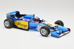 Benetton Renault B195 #1 M. Schumacher Winner Belgian GP 1995 Minichamps 1:18 510952901 Diecast — photo 4 of 6